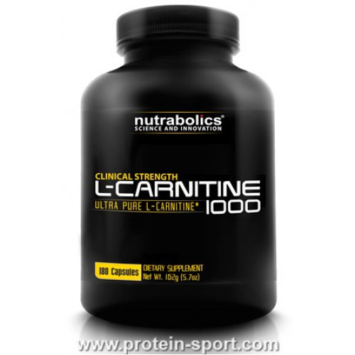 L-Carnitine 1000 Nutrabolics 180 капсул)