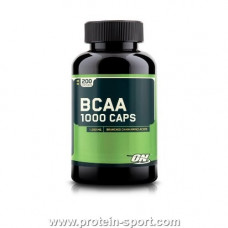 Аминокислоты BCAA 1000 Optimum Nutrition 200 капсул 