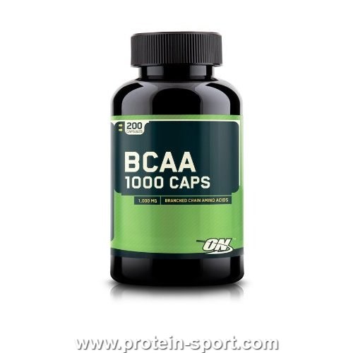 Амінокислоти BCAA 1000 Optimum Nutrition 200 капсул