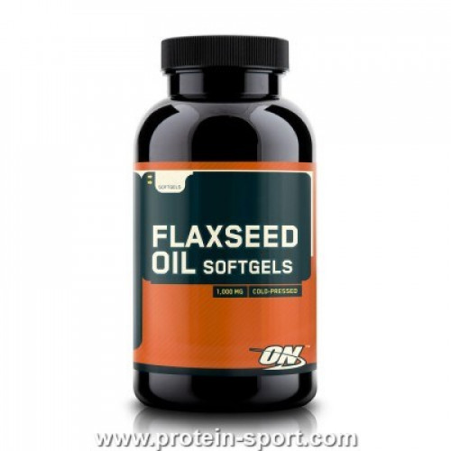Flaxseed Oil Softgels 1000 mg Optimum Nutrition 100 капсул лляна олія