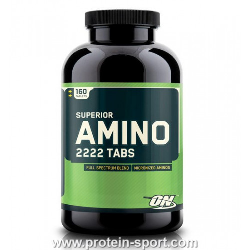 Амінокислоти Superior Amino 2222 Optimum Nutrition 160 таблеток
