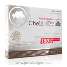 Хелатный цинк, Chela-Cynk Olimp 30 капсул