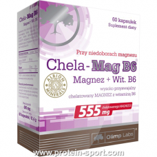 Хелатный Магний и Витамин В6, Chela-Mag B6 195 капсул