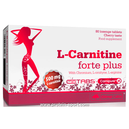Жироспалювач Olimp L-Carnitine forte plus 80 таблеток