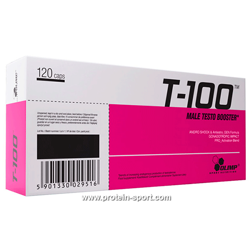 Olimp T-100 (120 капсул) тестостероновий бустер