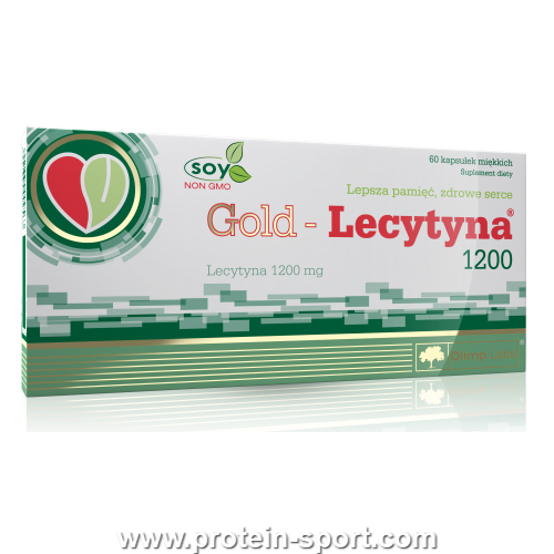 Лецитин, Olimp Gold-Lecytyna 1200 (60 капсул)