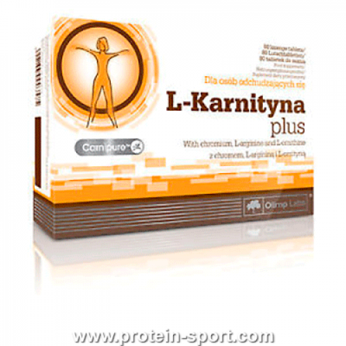 Жироспалювач, L-Karnityna plus Olimp 80 таблеток