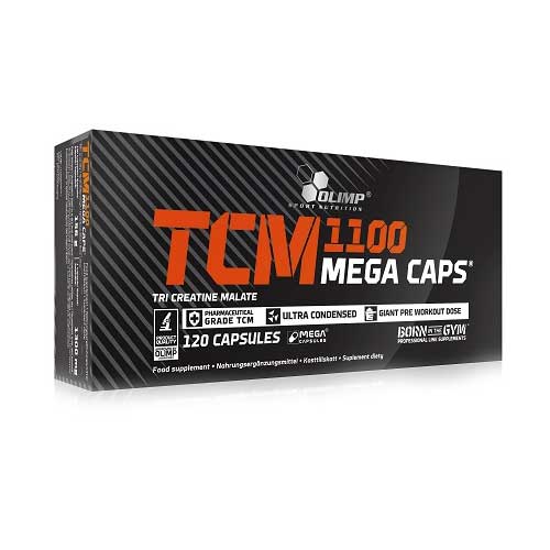 TCM Mega Caps 1100 (120 капсул) креатин малат