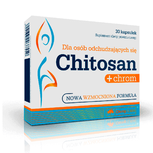 Хітозан, Olimp Chitosan + chromium 30 капсул