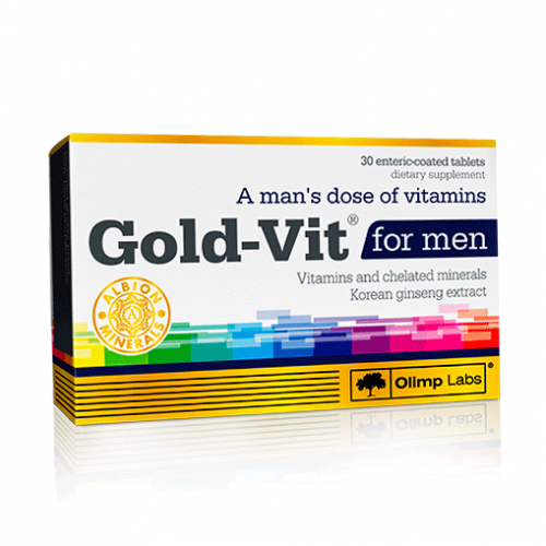 Вітаміни для чоловіків, Gold-Vit for men 30 tabl