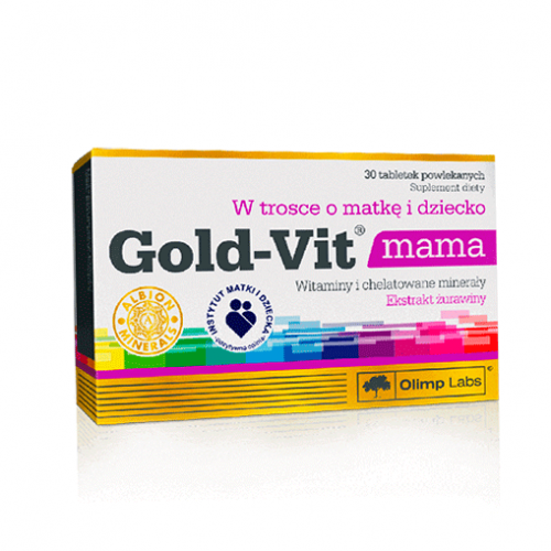 Вітаміни для мам, що годують, Gold-Vit mama Olimp 30 таблеток