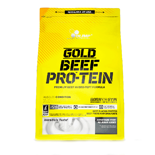 Яловичий протеїн Olimp Gold Beef Pro-Tein (полуниця) 700г