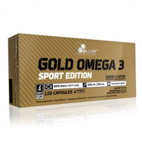 Olimp Sport Nutrition Gold Omega 3 SPORT 120 капсул