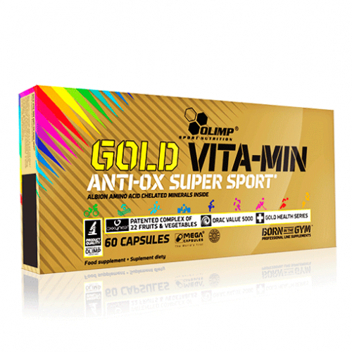Gold VITA-MIN anti-OX super sport 60 caps мультивітамінний комплекс