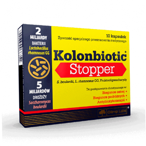 Пробіотик Olimp Kolonbiotic Stopper 10 капсул