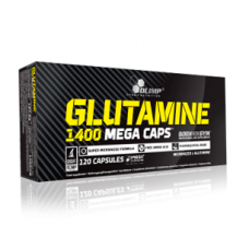 Глютамин Glutamine 1400 mega caps Olimp 120 капсул