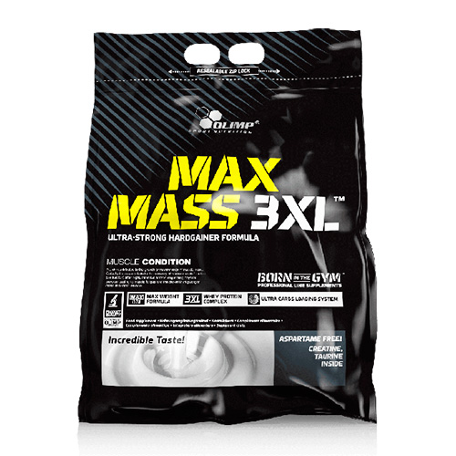 Гейнер, MAX Mass 3XL Olimp bag (шоколад) 6000 г