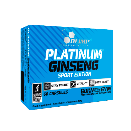 Женьшень Olimp Platinum Ginseng Sport Edition 60 капсул