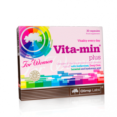 Вітаміни для жінок Olimp VITA-Min Plus for Women 30 капсул