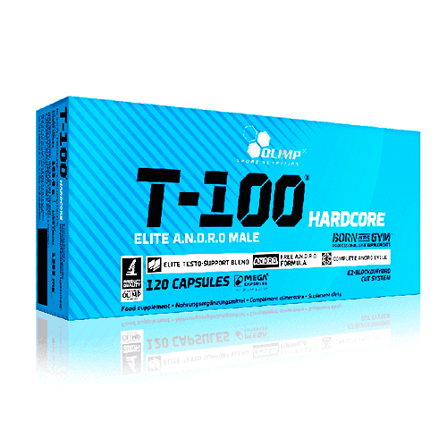 T-100 Hardcore 120 капсул тестостероновий бустер