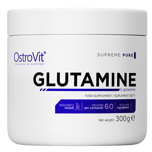 Глютамин, Glutamine OstroVit 300 г без добавок