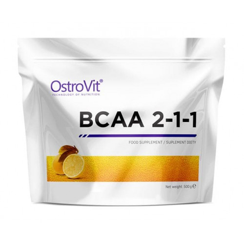 Аминокислоты Ostrovit BCAA 2:1:1 500 gr orange