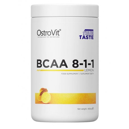 Аминокислоты Ostrovit BCAA 8:1:1 400 грамм лимон