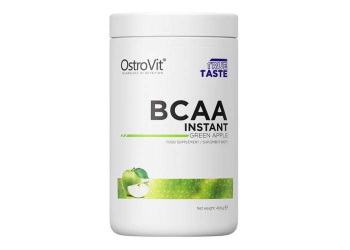 Амінокислоти BCAA Instant Ostrovit 400 gr зелене яблуко