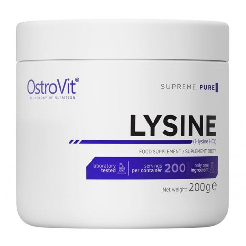 Амінокислота Lysine Ostrovit 200 gr pure