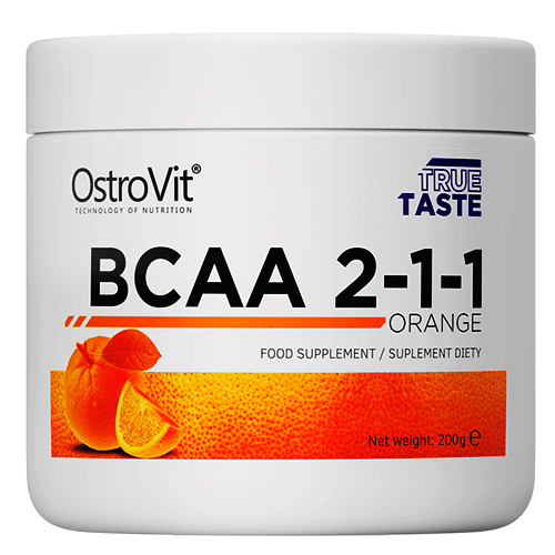 Амінокислоти OstroVit BCAA 2-1-1 200 г апельсин