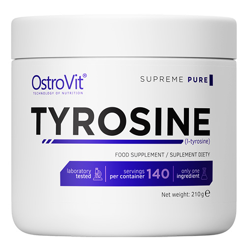 Тирозин, Tyrosine OstroVit 210 г без добавок