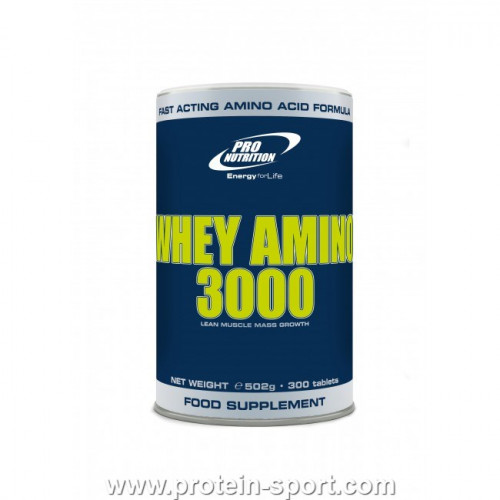 Pro Nutrition Whey Amino 3000 300 таблеток