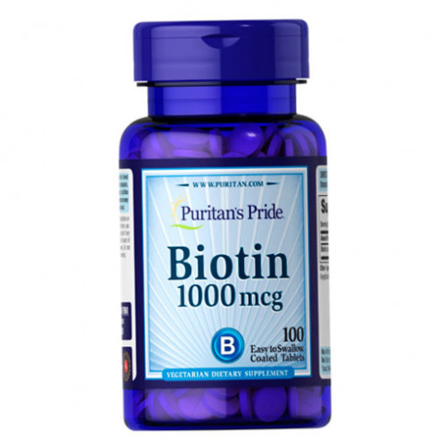 Biotin Puritan's Pride 1000 mcg 100 таблеток