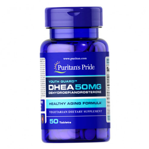 Дегідроепіандростерон, DHEA 50 mg Puritan's Pride 100 tab