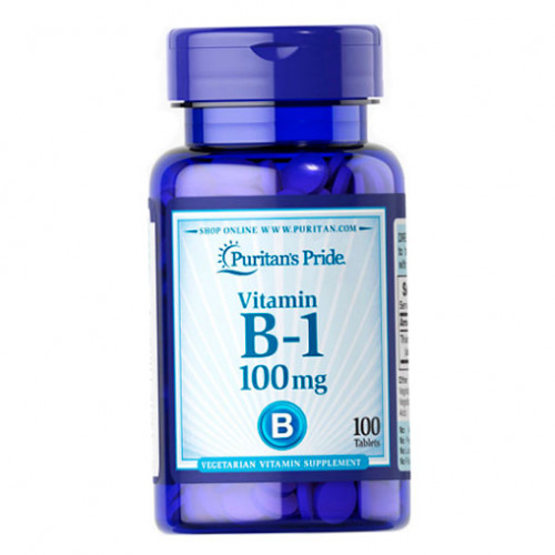 Вітамін В1, Vitamin B-1 Puritan's Pride 100 mg 100 таблеток