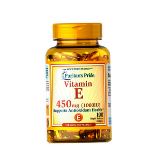 Вітамін Е Puritan's Pride Vitamin E 450 mg 100 софтгель