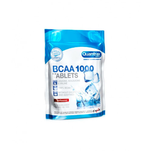 Амінокислоти Quamtrax BCAA 1000 (500 таблеток)