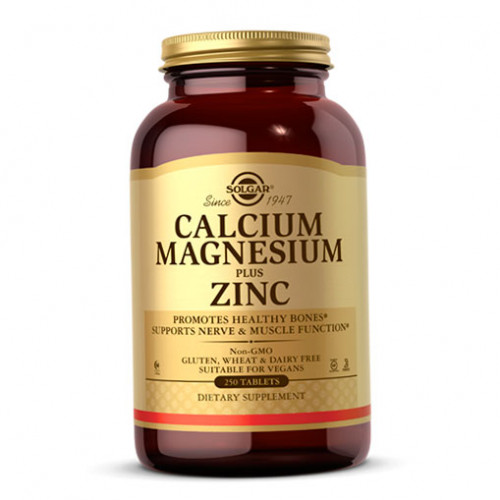 Солгар Вітаміни Calcium Mfgnesium Plus ZINC 250 TABLETS
