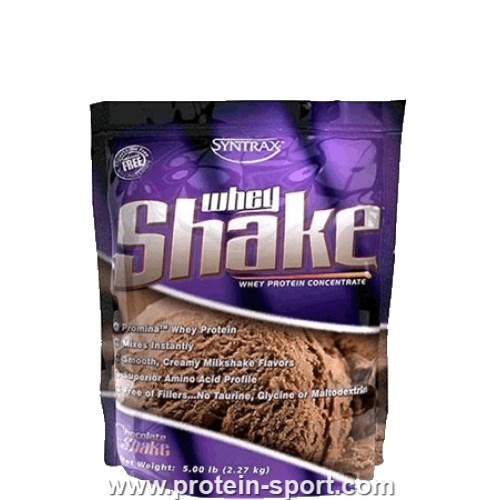 Протеїн SYNTRAX Whey Shake 2270g шоколадний коктейль