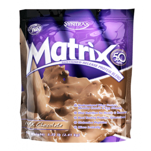 Протеїн SYNTRAX Matrix 5.0 2270g молочний шоколад