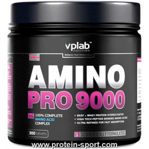 Аминокислоты VP Lab AMINO PRO 9000 (300 таблеток)