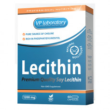 Лецитин, VP Lab Lecithin 1200mg 60 капсул