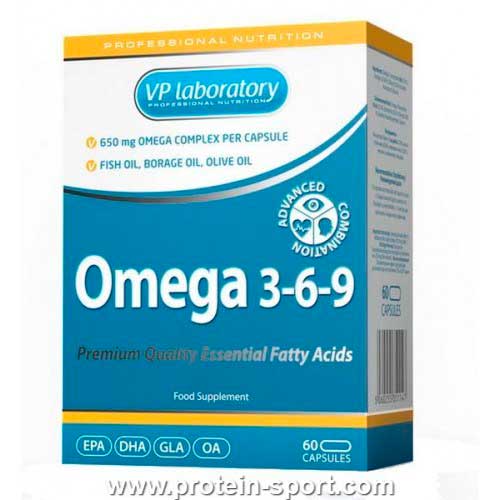 Omega 3-6-9 VP Lab 60 софтгель