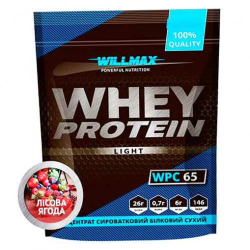 Willmax протеїн WHEY PROTEIN 65% 1кг Лісова ягода