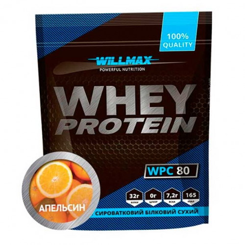 Willmax протеїн WHEY PROTEIN 80% Апельсин 920г