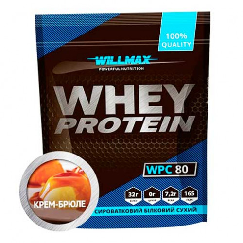 Willmax протеин WHEY PROTEIN 80% Крем Брюле 920г