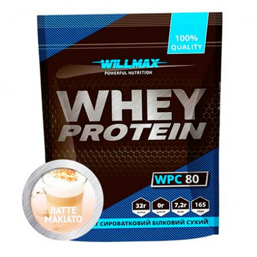 Willmax протеїн WHEY PROTEIN 80% Латте Макіато 920г