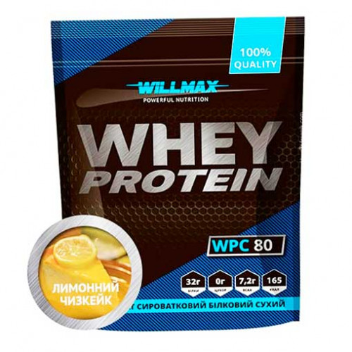 Willmax протеїн WHEY PROTEIN 80% Лимонний Чізкейк 920г