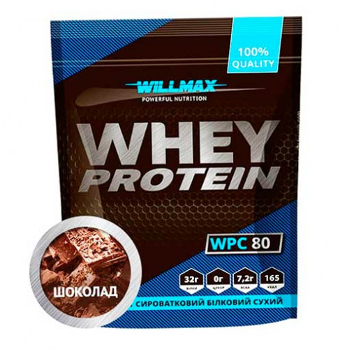 Протеїн Willmax WHEY PROTEIN 80% Шоколад 920г