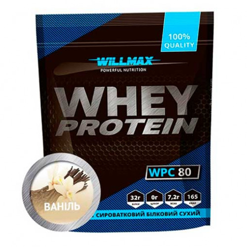 Willmax протеїн WHEY PROTEIN 80% Ваніль 920г
